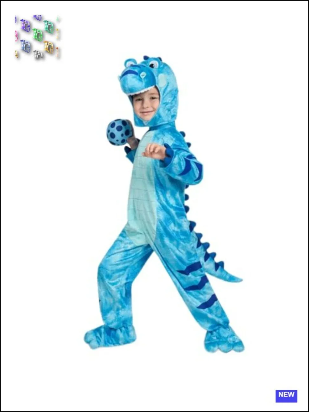 Toddler T-Rex Dinosaur Costume with Hood and Egg